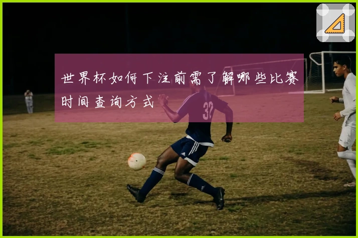 世界杯如何下注前需了解哪些比赛时间查询方式