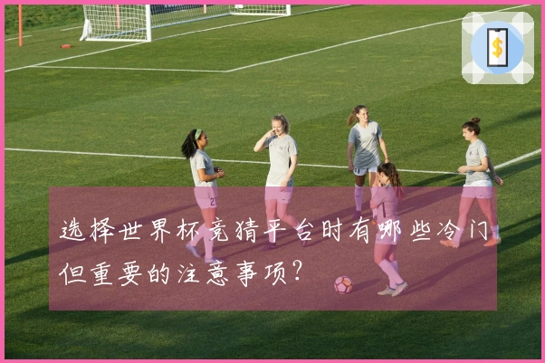 选择世界杯竞猜平台时有哪些冷门但重要的注意事项？
